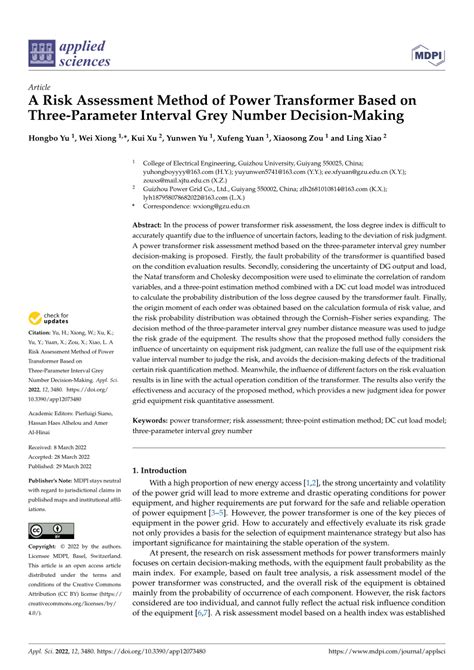 Assessment of Large Power Transformer Risk …