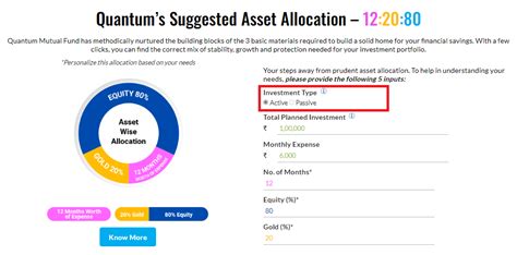 Asset Allocation Calculator