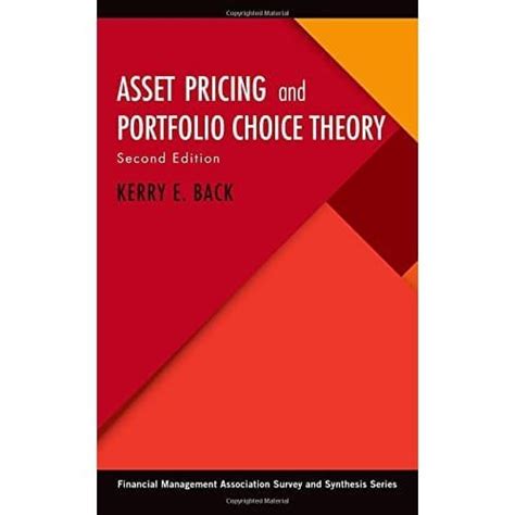 Asset pricing and portfolio choice theory solution manual. - Macchina da cucire singer modello 66 1 manuale.