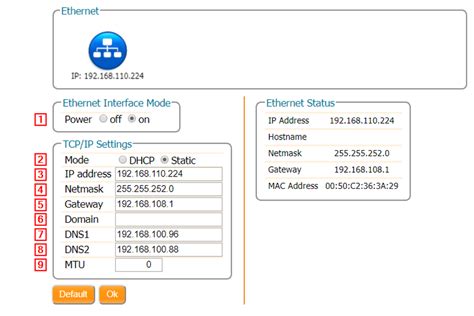 Assign a Static IP to a Basic Clock - payrollservers