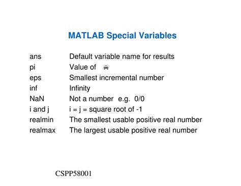 Assigning variables in matlab.  MATLAB variable names are case sensitive so x and X are differ...