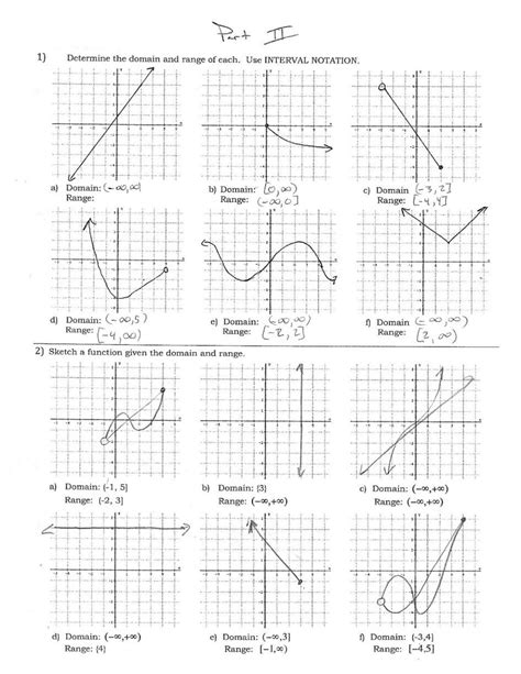 Assignment Domain And Range Of Graphs Pages 1 3 Flip Pdf Download Fliphtml5