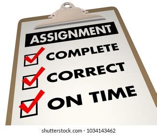 Assignment completion. This is a simple behavior reinforcement system based on work completion. Teachers write the directions for each assignment on the form and initial when the student completes. The student earns reinforcement each time they complete a pre-determined number of assignments. 