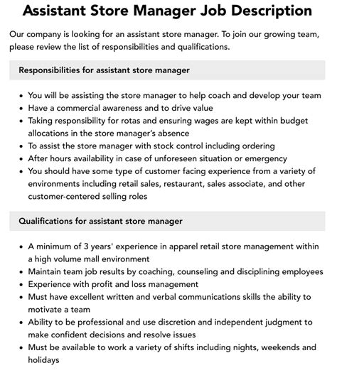 Assistant Store Manager Job Scottsboro Alabama USA,Retail