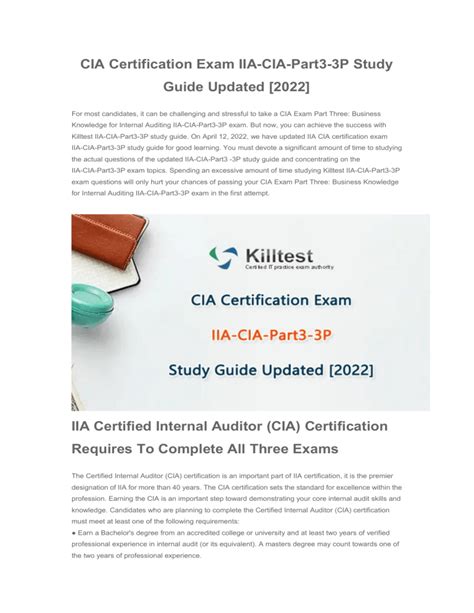 Associate IIA-CIA-Part3-3P-CHS Level Exam
