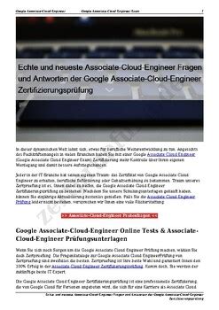 Associate-Cloud-Engineer Antworten