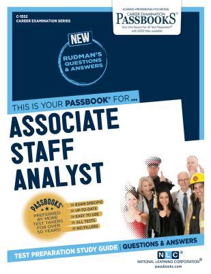 Read Online Associate Management Analyst Passbooks Study Guide By National Learning Corporation