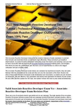 Associate-Reactive-Developer Tests