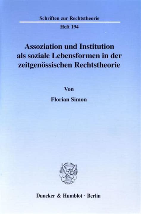 Assoziation und institution als soziale lebensformen in der zeitgenössischen rechtstheorie. - Solution manual to transportation engineering and planning.