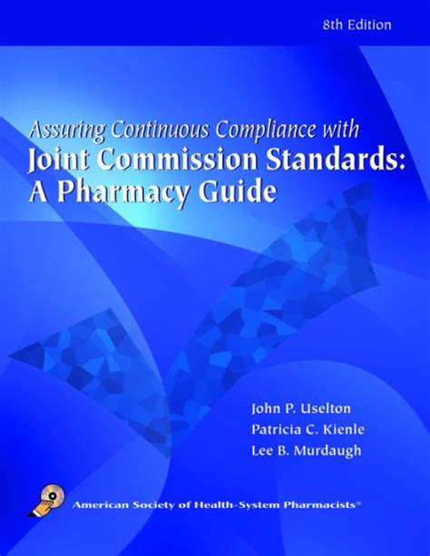 Assuring continuous complicance with joint commission standards a pharmacy guide. - Dr deannas healing handbook by deanna osborn.
