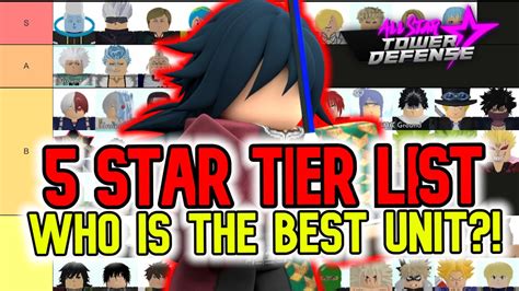 Updated On: 07/31/2023. Est. Reading: 17 minutes. Welcome to a new, updated All Star Tower Defense tier list for 2023! In this blog post, we are going to provide you with the …. 
