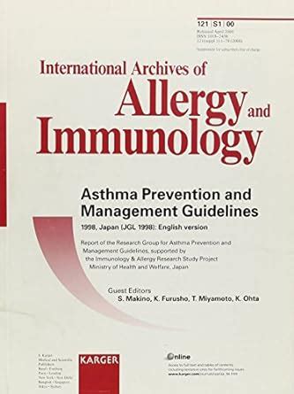Asthma prevention management guidelines 1998 japan international archives of allergy. - Worldviews contact and change study guide.