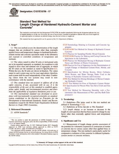 Astm c157.  Experience: Required Experience should include &ldquo;conc...