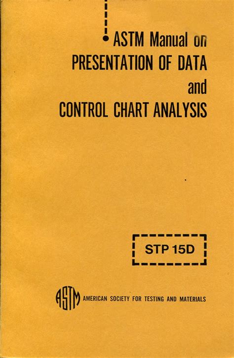 Astm manual on presentation of data and control chart analysis. - Practical manual of diagnostic cardiac catheterization.