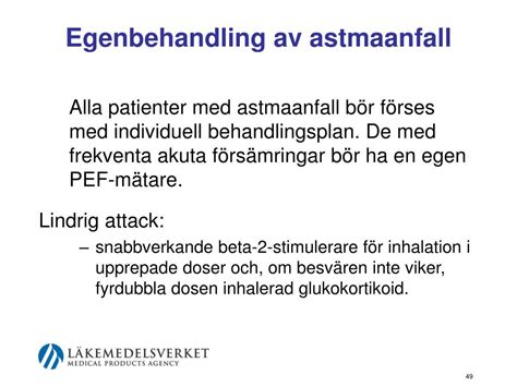 Astmaanfall behandling