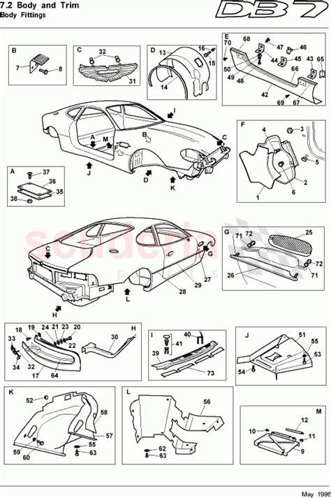 Aston Martin Db7 Parts Catalogue