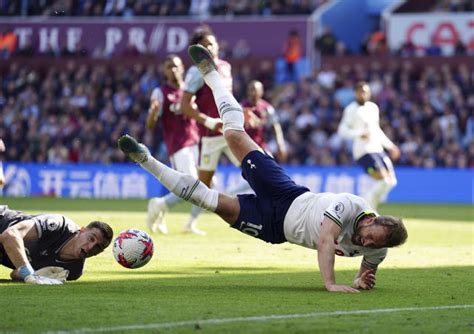 Aston Villa revives European charge by beating Tottenham as Kane scores again