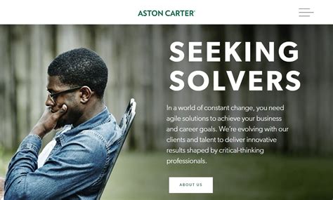 Aston Carter generally does not hire contract employees on