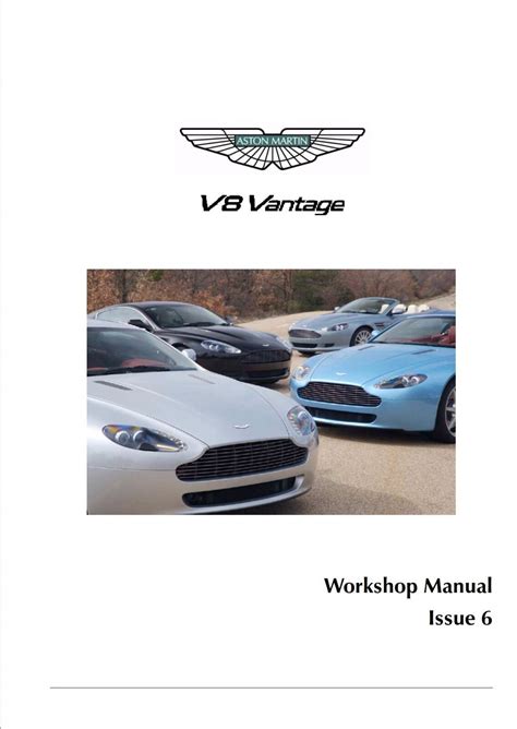 Aston martin v8 vantage owners manual. - Cummins manual de diagnostico y reparacion de motores.