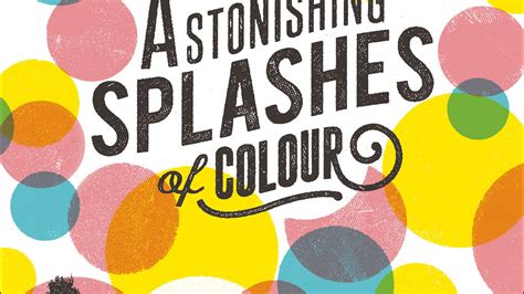 Download Astonishing Splashes Of Colour By Clare Morrall