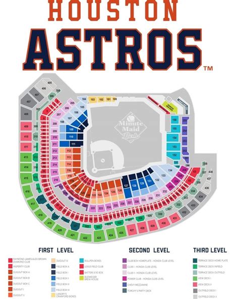 Astro Stadium Seating Chart