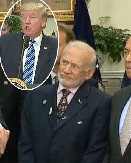 Astronaut Buzz Aldrin’s hilarious reactions to Trump ... - Lifestyle