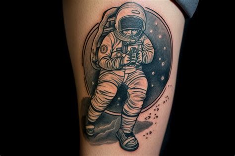 Astronaut Tattoo Design: Variations, Symbolism And Meanings