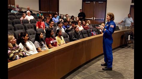 Astronaut visits Colorado alma mater