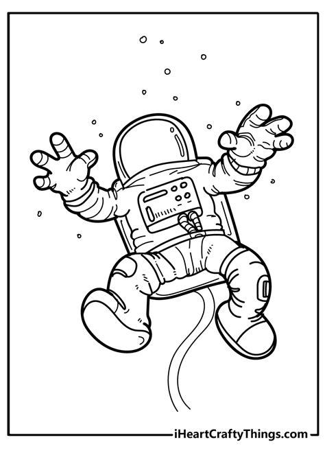 Astronauts Coloring Pages Coloring Home