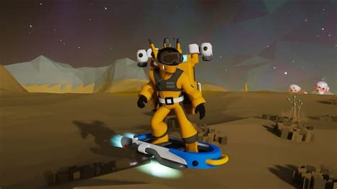 The Hoverboard allows the player to move at insane speeds, but draws power from the backpack, you also still take fall damage with the hoverboard equipped. The VTOL will allow you to travel great distances using flight! Space to go up and shift to go down, you will however require hydrazine to fuel it, much like a hydrazine thruster. End