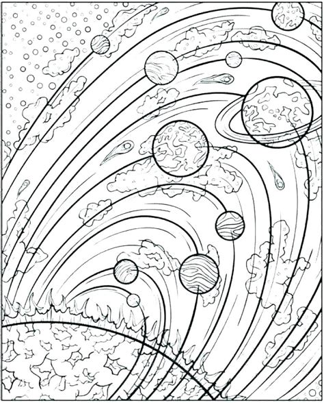 Astronomy Coloring Sheets