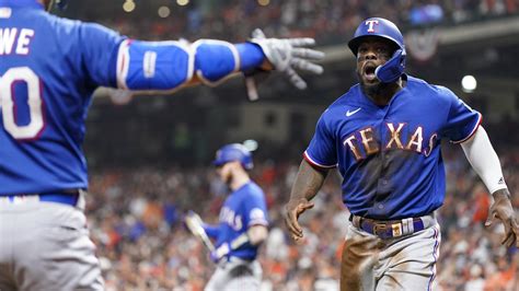 Astros and Rangers headed to ALCS, first-ever postseason series