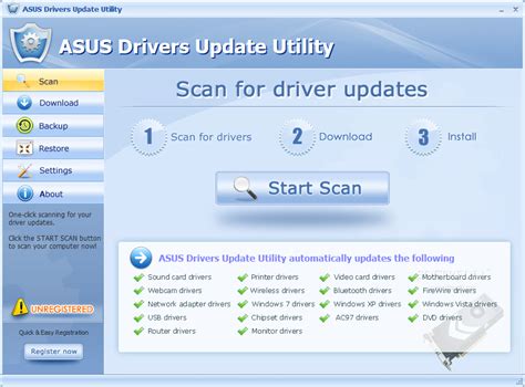 Asus driver updater tool