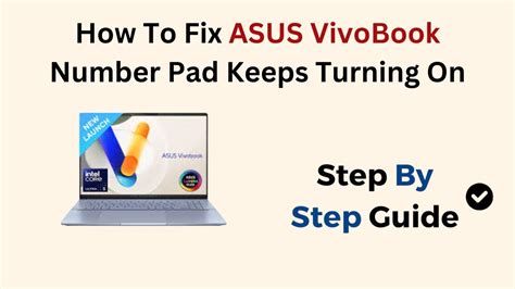 Asus number pad error.  We Will Cover In the searchbox on the TaskBar, type device m...