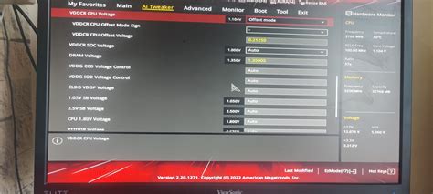 Asus pbo2 settings.  Remember to have everything in default (no overclocki...