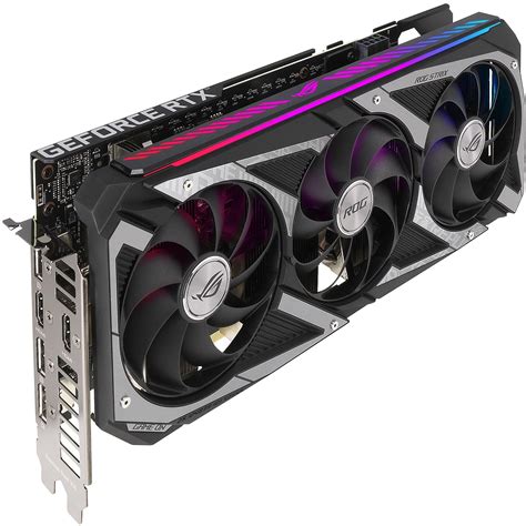 The STRIX RTX 3060 O12G Gaming graphics card offers high gaming p