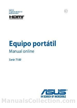 Asus t 100 user manual en espanol. - Manuales de reparación del motor eicher.