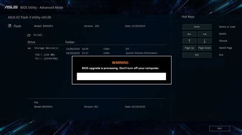 Asus update bios windows 10