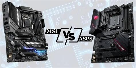 Asus vs msi.  Compare their CPU support, memory and storage, overclocking and cooling, ...