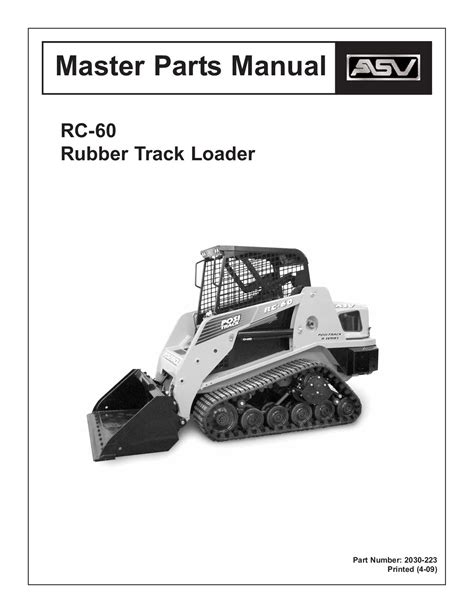 Asv posi track rc 60 track loader master parts manual download. - Théorie de la relativité et la mécanique céleste..