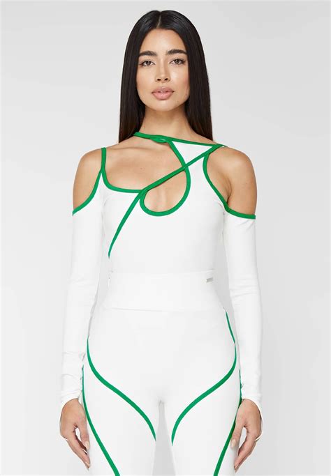 Asymmetric Bodysuit - Etsy