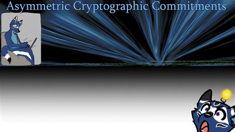 Asymmetric Cryptographic Commitments - Dhole Moments