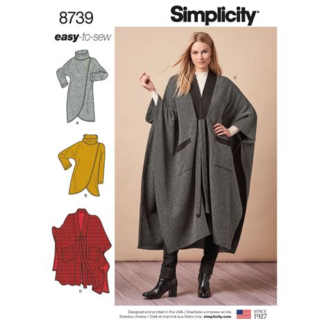 Asymmetric Hoodie Sewing Pattern Sewing Patterns