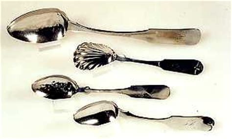 At Home: 1800: Objects - Silver Spoons