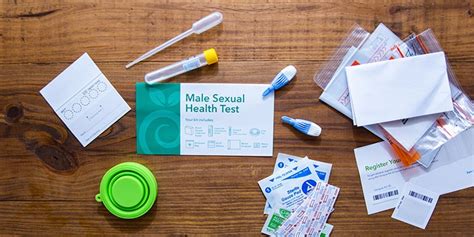 At Home STD Test Kit for Men Easily Check for 6 Common STDs