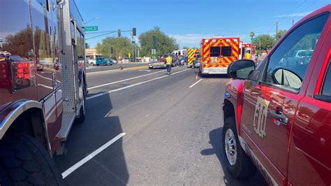 At Least 4 Hospitalized after Multi-Vehicle Collision on 70th Avenue [Phoenix, AZ]