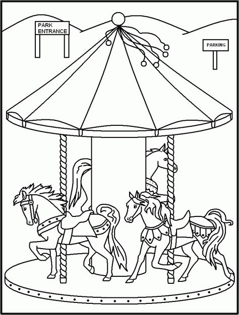 At The Fair Coloring Pages Coloring Books Coloring Pages Online Coloring Pages