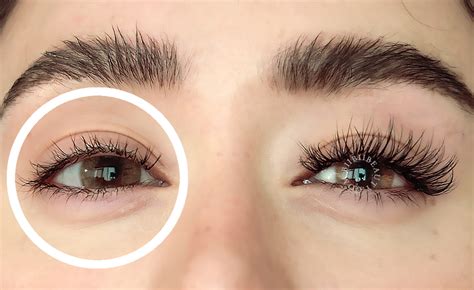 At home lash extensions. 