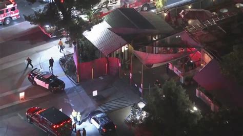 At least 1 hospitalized after officer-involved shooting outside popular Calabasas bar