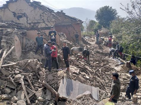 At least 128 dead as strong quake rocks northwestern Nepal, and officials say toll expected to rise